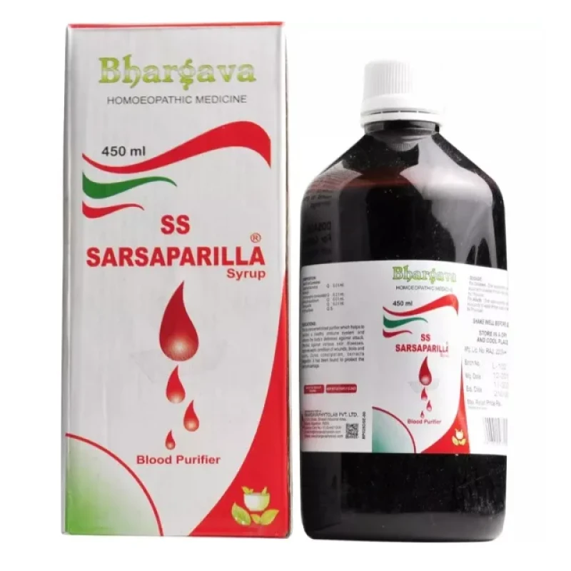 Dr Bhargava Ss Sarsaparilla Syrup (450 ml)