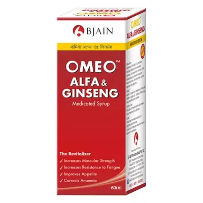 BJain Omeo Alfa & Ginseng Syrup (60ml)