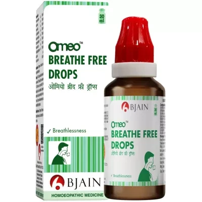 BJain Omeo Breathe Free Drops (30ml)