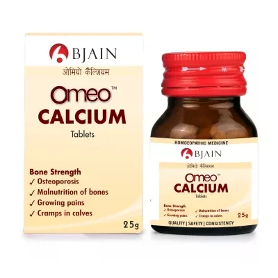 BJain Omeo Calcium Tablets (25g)