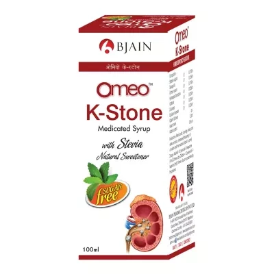 BJain Omeo K-Stone Syrup Sugar Free (100ml)