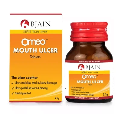 BJain Omeo Mouth Ulcer Tablets (25g)