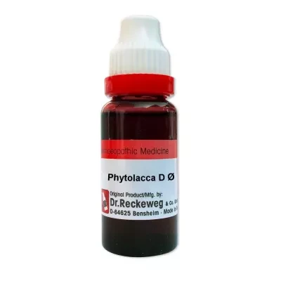 Dr Reckeweg Phytolacca Decandra 1X Q (20 ml)