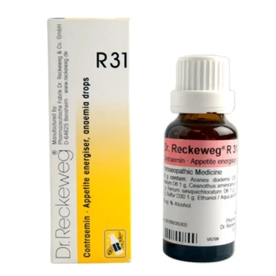 Dr Reckeweg R31 Increases Appetite and Blood supply