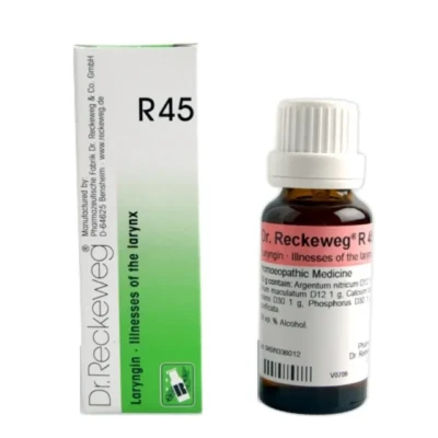 Dr Reckeweg R45 Voice Hoarseness-illness of the larynx