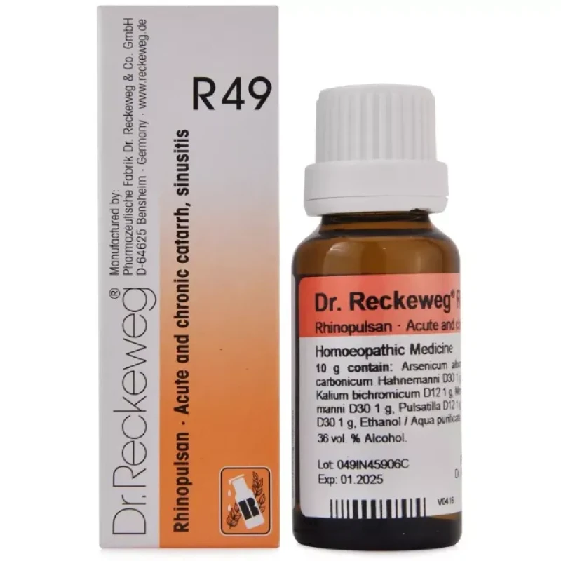 Dr Reckeweg R49 Sinus Drops