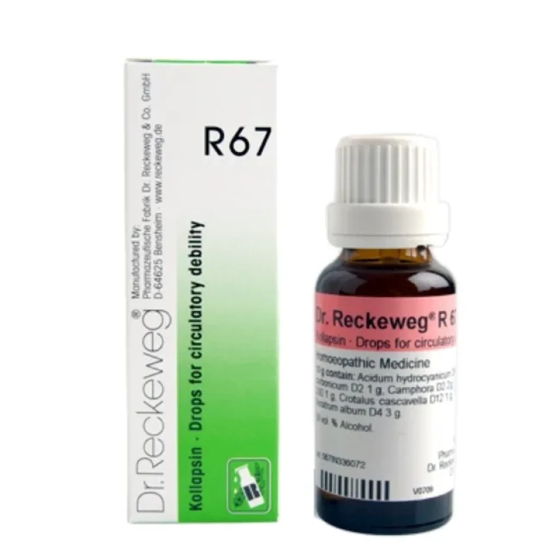 Dr Reckeweg R67 Heart Circulatory Debility Drops