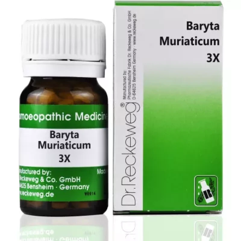 Dr Reckeweg Baryta Muriaticum 3X (20gm)