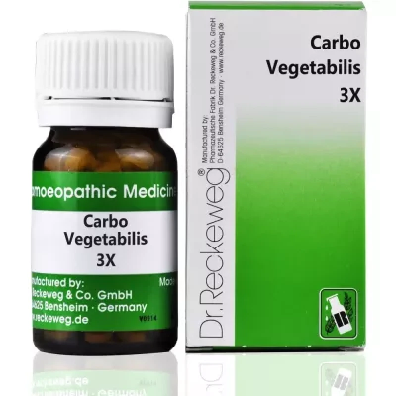 Dr Reckeweg Carbo Vegetabilis 3X (20gm)