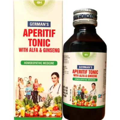 German Homeo Care & Cure Aperitif Tonic With Alfa & Ginseng (125ml)