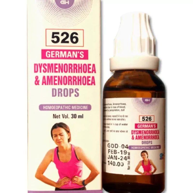 German Homeo Care & Cure Dysmeno & Ameno 526 (30ml)