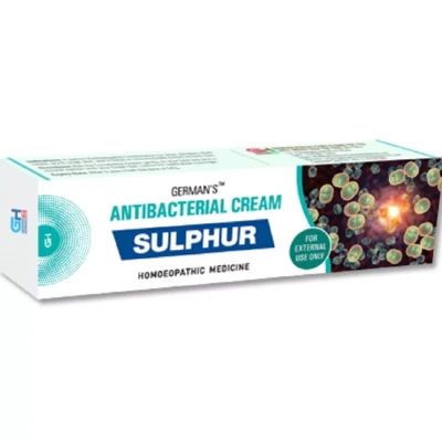 German Homeo Care & Cure Sulphur Antibacterial Cream (25g)