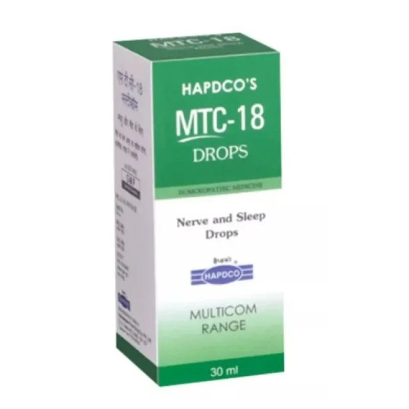 Hapdco Mtc 18 Drops Nerve and sleep drop(30Ml)