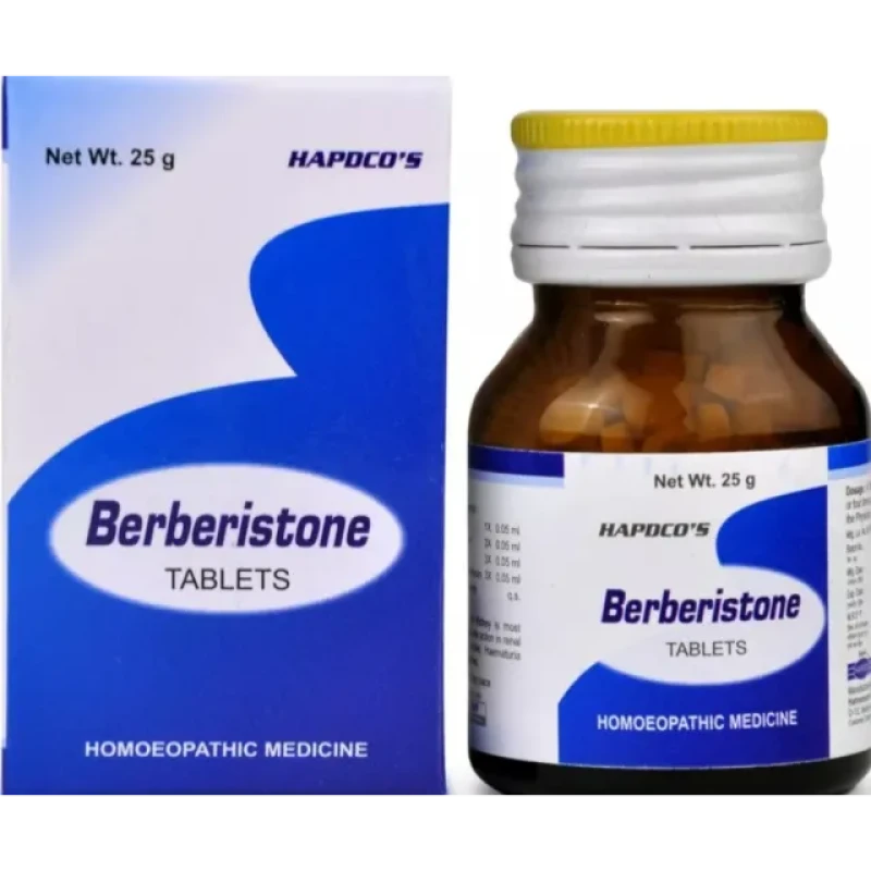 Hapdco Berberistone Tablets (25G)