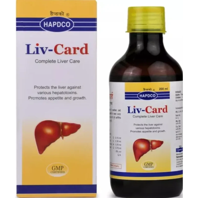 Hapdco Liv Card Syrup (200 Ml)