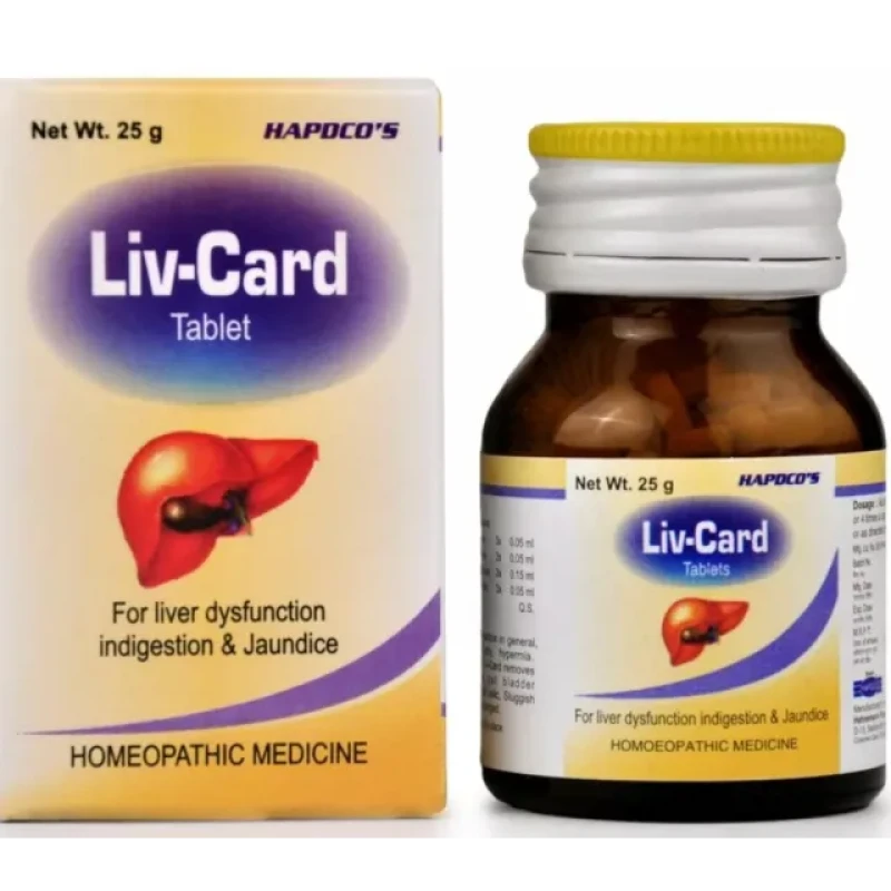 Hapdco Liv Card Tablet (25G)