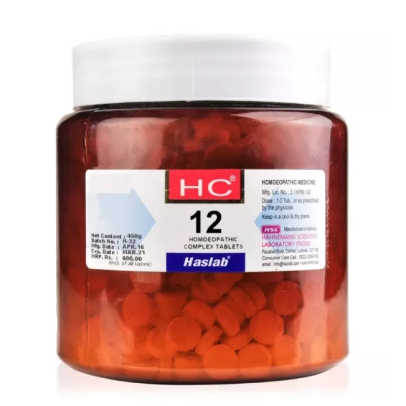 Haslab HC 12 Tablets Dolichos Complex (450g)