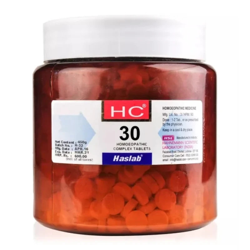 Haslab HC 30 Kreosotum Complex Tablet (450g)