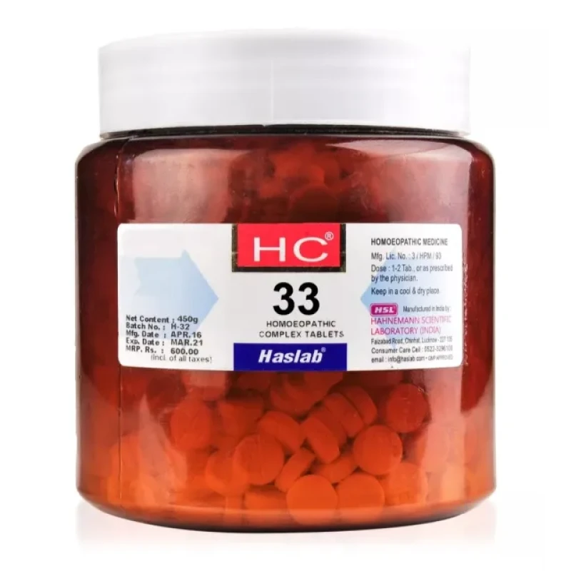 Haslab HC 33 Veratrum Complex Tablet (450g)