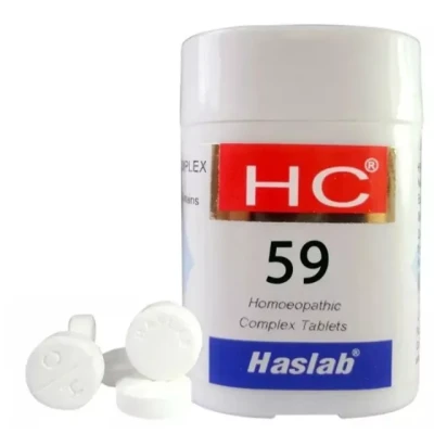 Haslab HC 59 Merc. Bin Iod Complex Tablet (20g)