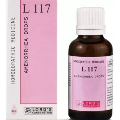 Lord's L 117 Dysmenorrhea Amenorrhea Drop