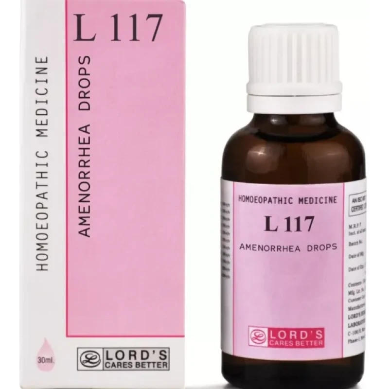 Lord's L 117 Dysmenorrhea Amenorrhea Drop