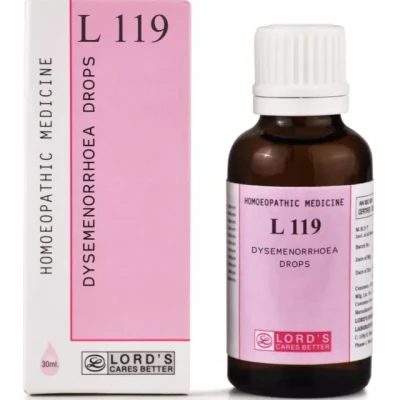 Lord's L 119 Dysmenorrhoea Drop