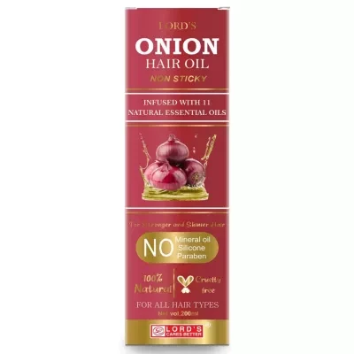 Lords Onion Hair Oil Non Sticky (200ml)