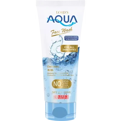 Lords Aqua Face Wash Enriched With Blueberry Aloe Vera 100ml