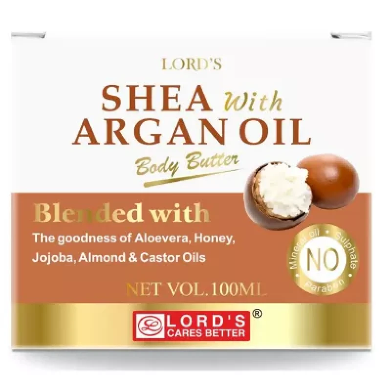 Lords Shea With Argan Oil Body Butter 100ml