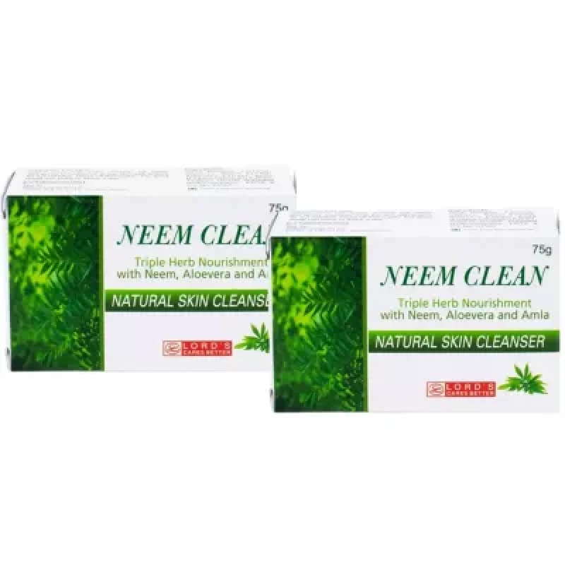 Lords Neem Clean Soap (75g) Pack of 2