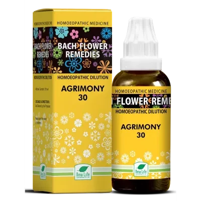 New Life Bach Flower Agrimony (30ml)