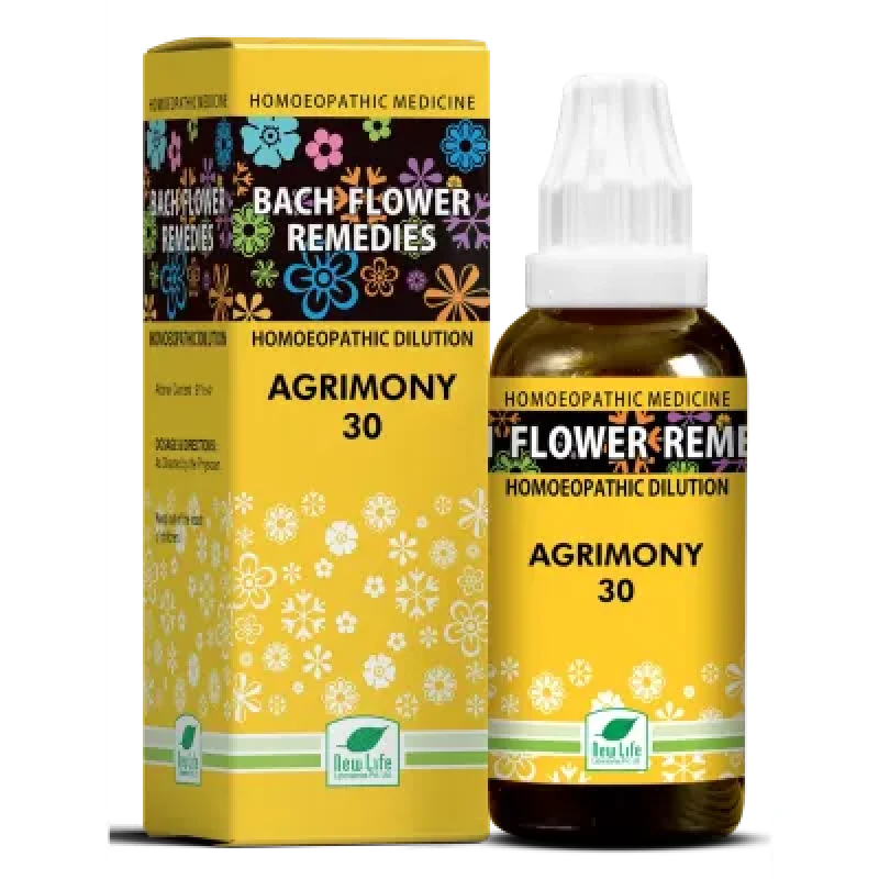 New Life Bach Flower Agrimony (30ml)