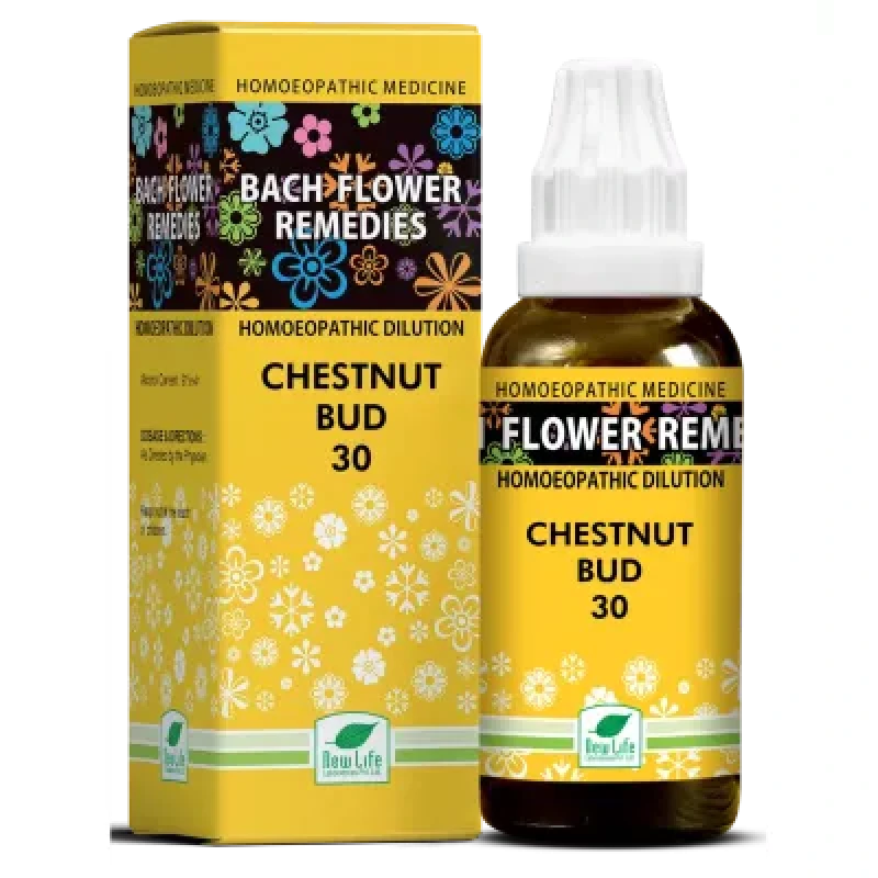 New Life Bach Flower Chestnut Bud (30ml)