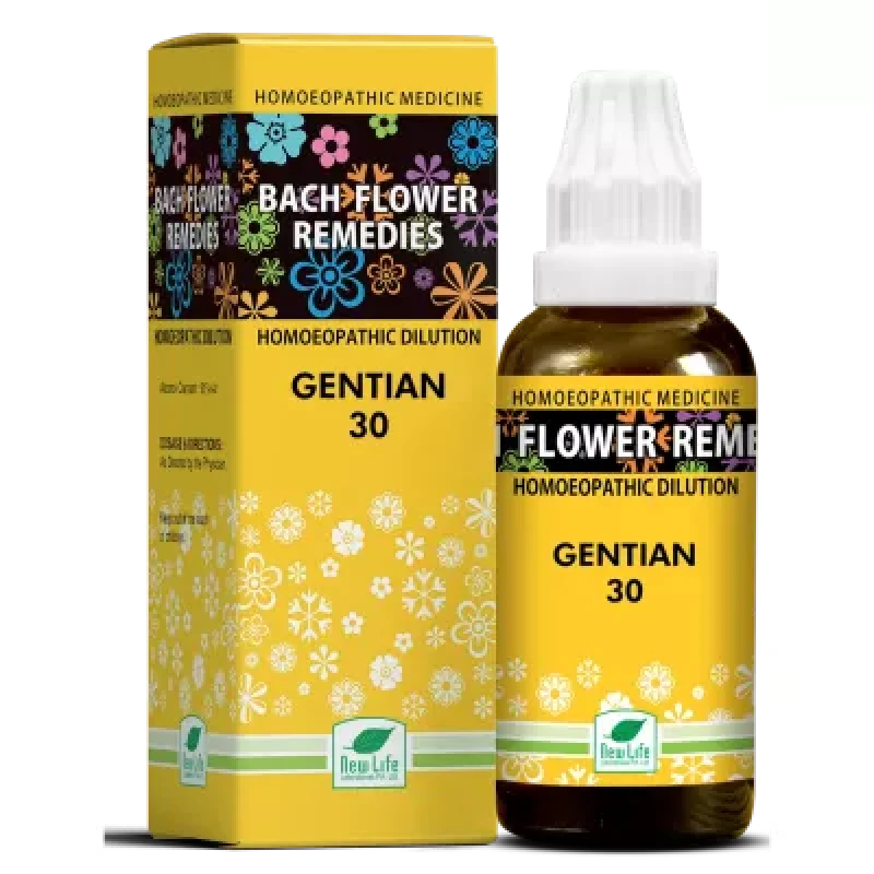 New Life Bach Flower Gentian (30ml)