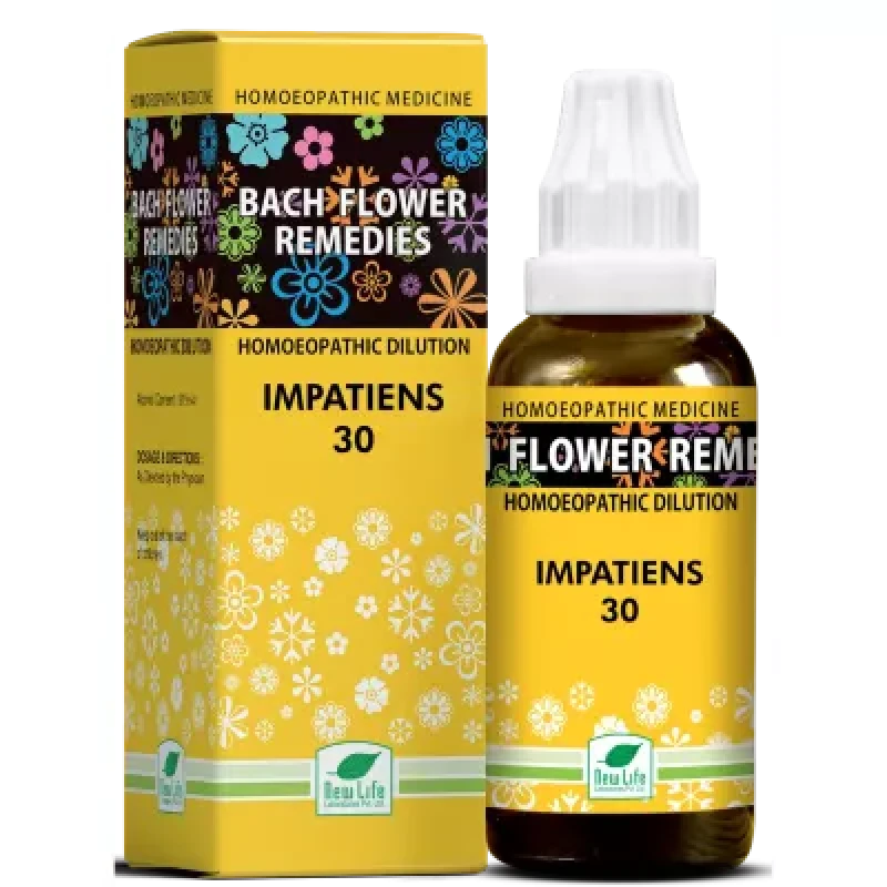 New Life Bach Flower Impatiens (30ml)