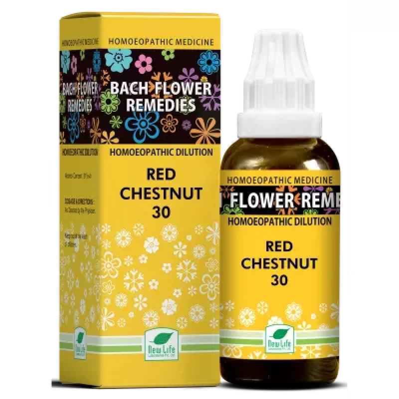 New Life Bach Flower Red Chestnut (30ml)