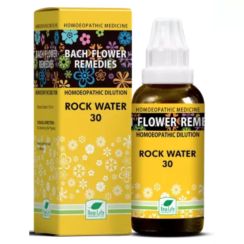 New Life Bach Flower Rock Water (30ml)