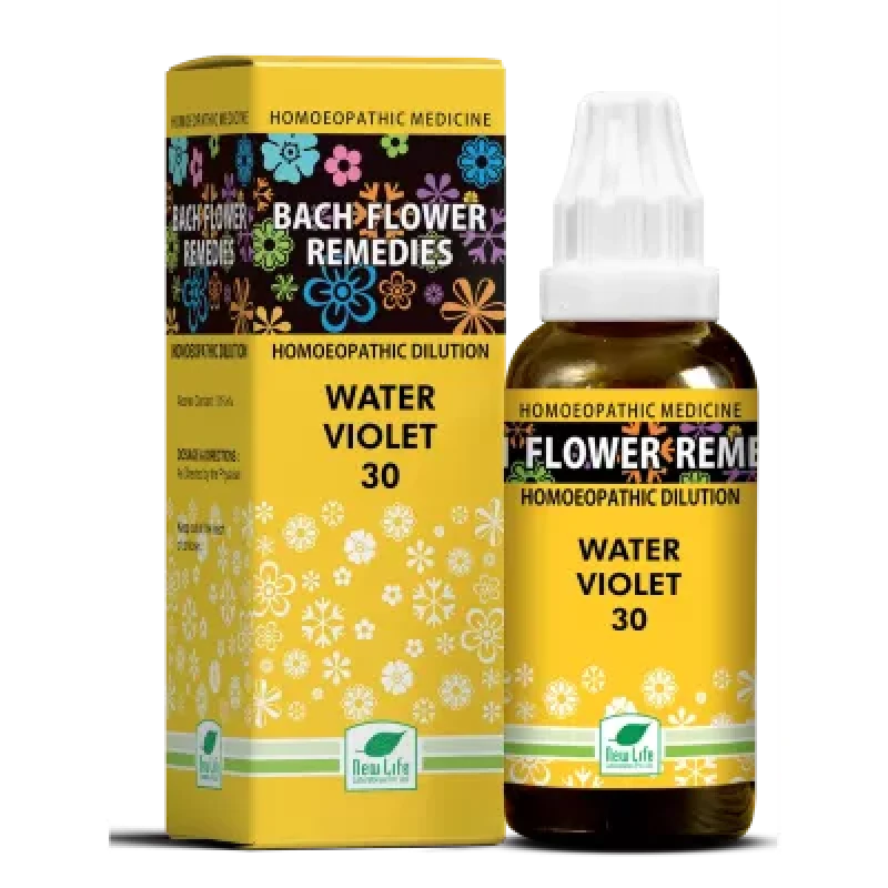 New Life Bach Flower Water Violet (30ml)