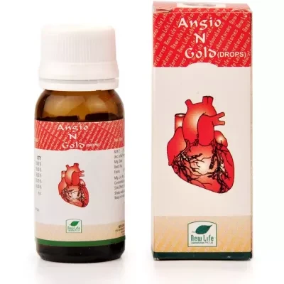 New Life Angio-N-Gold Drops (30ml)