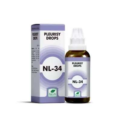 New Life NL-34 Pleurisy Drops (30ml)