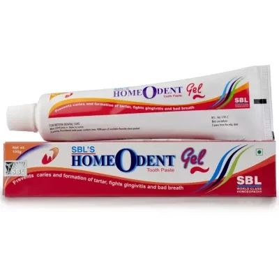 SBL Homeodent Toothpaste Red Gel 100g