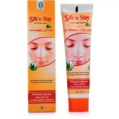 SBL Silk N Stay Aloe Vera Cream Normal and Dry Skin 50g