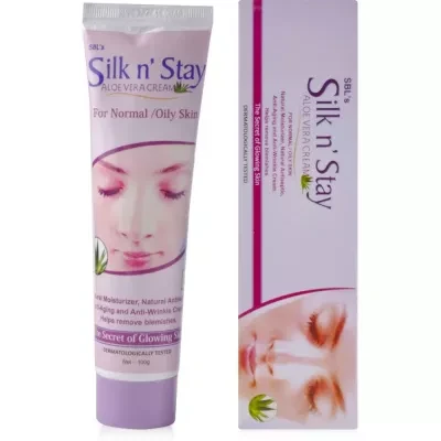 SBL Silk N Stay Aloe Vera Cream for Normal/Oily Skin 100g