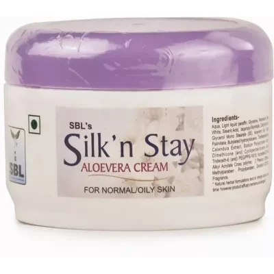 SBL Silk N Stay Aloe Vera Cream for Normal and Oily Skin 200g