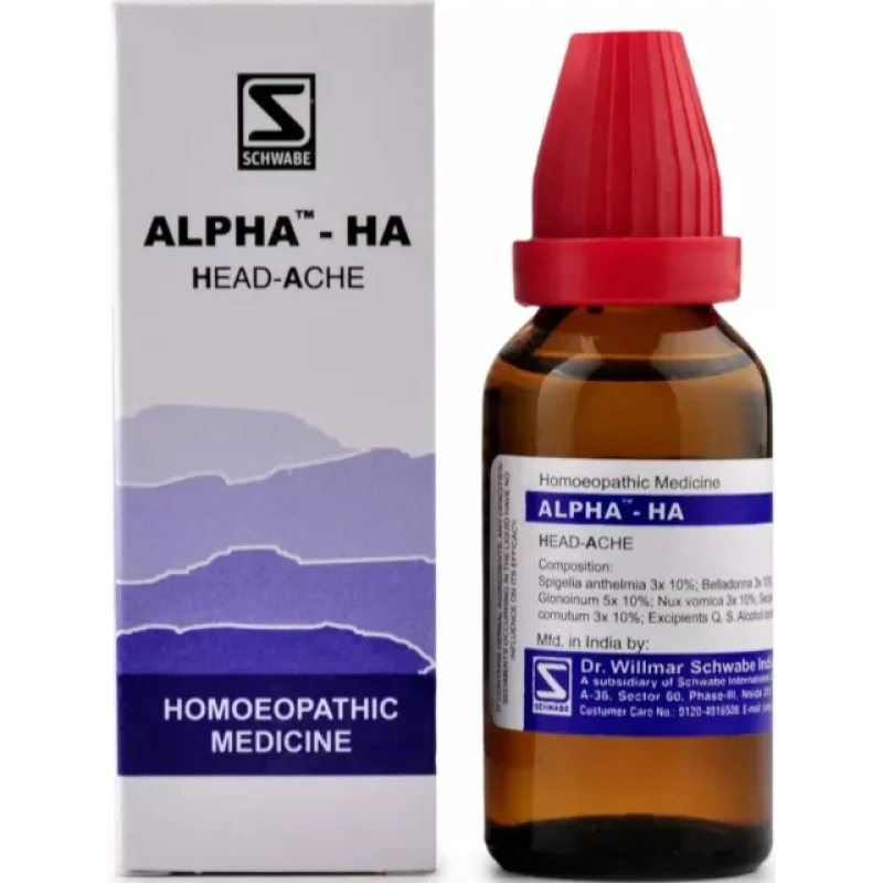 Willlmar Schwabe India Alpha Ha Headache (30 ml)