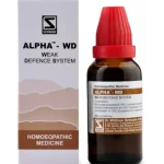 Willmar Schwabe India Alpha Wd Weak Defence System Drops (30 ml)