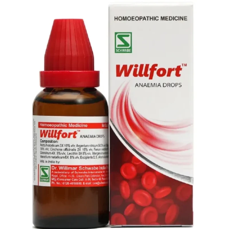 Willmar Schwabe India Willfort Anemia Drops (30 ml)