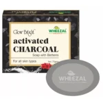 Wheezal Glow Bright Activated Charcoal Soap With Berberis (75G)