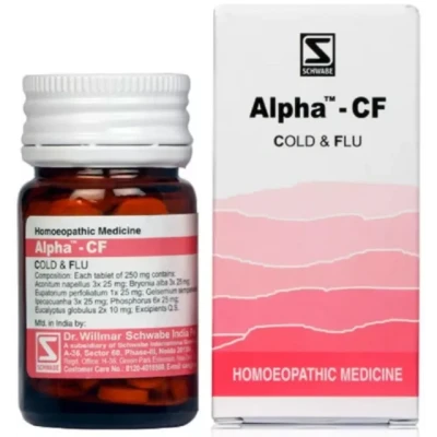 Willmar Schewabe India Alpha Cfcold And Flu (20 g)